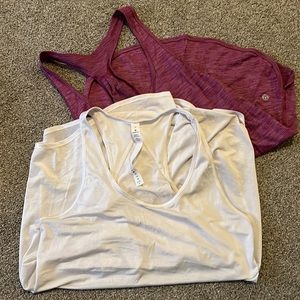 Lululemon tops, both size 4. Get both for $10